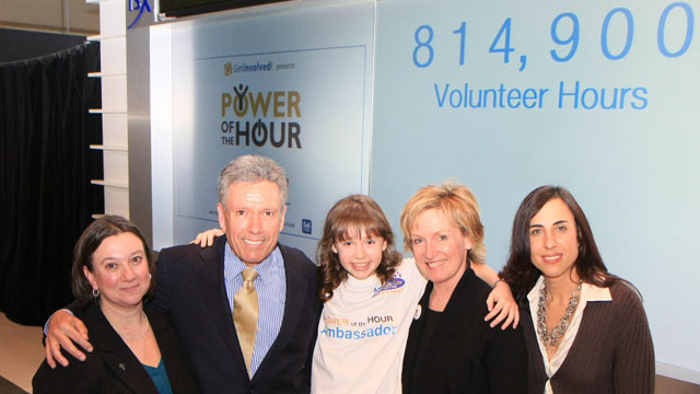 Corporate giants and members of the Power of the Hour initiative